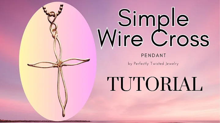 Create A Beautiful, Simple and Elegant Cross Pendant !