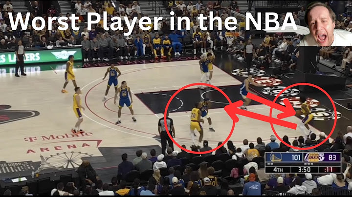BRONNY JAMES is the worst player in the NBA by far