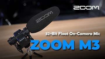 Zoom M3 Mictrak On-Camera Mic | Unboxing, Test and Review