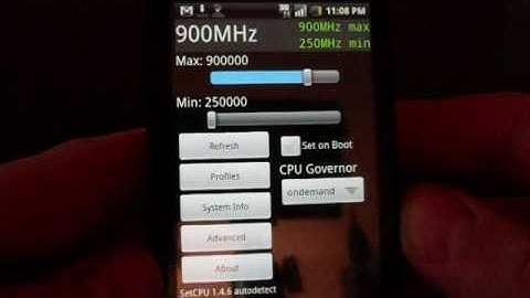 Motorola Droid - How to Overclock your droid! - The Easy Way