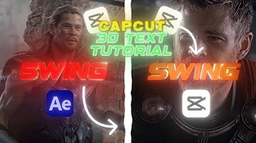 WOW!🤯🔥 Realistic 3D Text in CapCut in Under 1 Minute!🤯