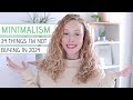 24 things im not buying in 2024  minimalism  saving money