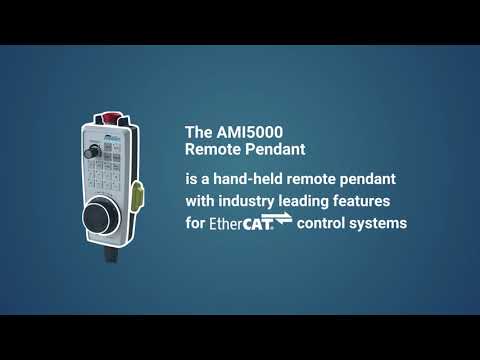 ANCA Motion's Remote Pendant is easy to integrate with any EtherCAT system