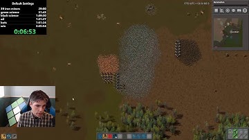 Factorio 0.16 Default Settings *(former) world record speed run - 3:28:53 by rain9441