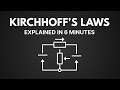 "Kirchhoff's Laws Explained in 6 Minutes | Class 12 Physics"
