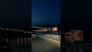 Evening Driving In The City