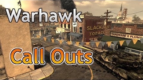 COD Ghost Map Callouts: Warhawk (Competitive MLG Map)