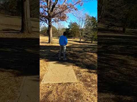 Cold disc golf