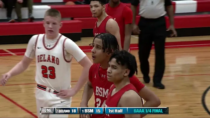 #7 Delano vs #2 Benilde-St. Margaret's 6AAA Quarte...