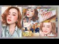 全開架秋意微醺妝容//暖楓橘唇彩試色