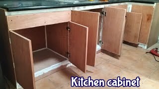 Kitchen cabinet gamit ang 3/4 plyboard/Kitchen cabinet design/Cabinet design/Kulotz Nacua tv