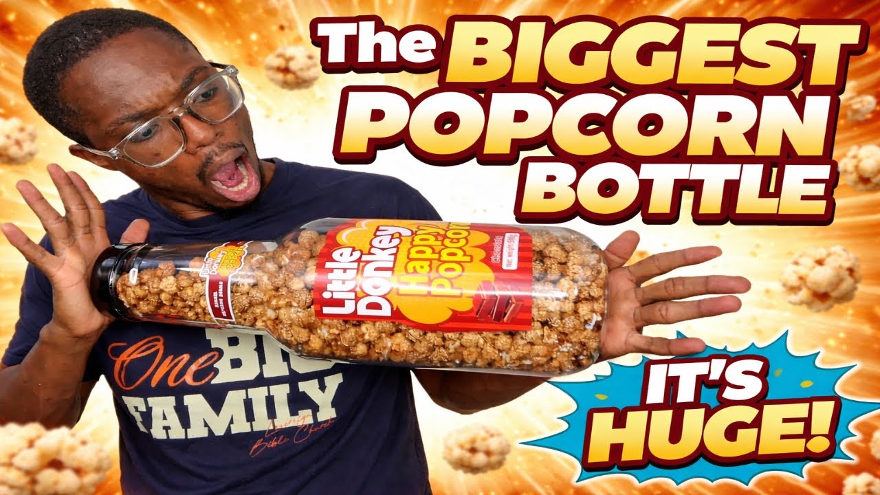 The Biggest Popcorn Bottle I’ve Ever Seen (It’s HUGE) 😳 YouTube