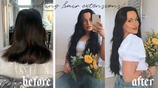 VLOG: Getting Keratin Bond Hair Extensions | Isabelle Kate