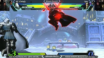 Salty Battles #16 - UMvC3 W2 - FC ChrisG VS Tak