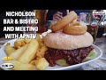 Nicholson bar  bistro fuengirola  meeting with apntv  vlog174 4k