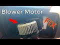 Audi Q7 Blower Motor Noise Squeaky Fan Fix