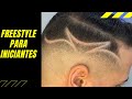 Como fazer risca no cabelo (barbeiro iniciante)