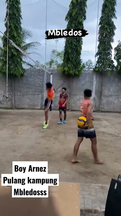 Intip Latihan Volly Boy Arnes Ketika pulang kampung. #boyarnez #latihanboyarnes #pulangkampung
