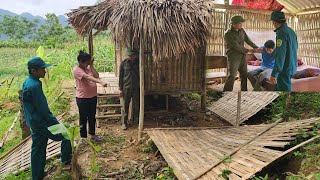 The Police Came To Check The Scene Where The Husband Destroyed The House And Arrested The Husband