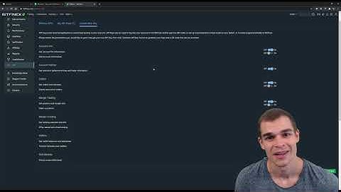 Lendary Setup Guide - Bitfinex Account