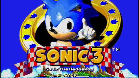 Sonic 3 Music soundtrack: Save select