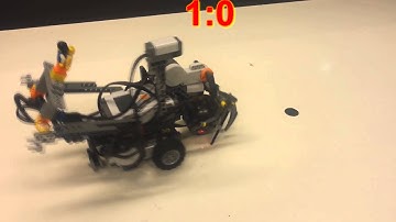 Soccer robot NXT lego