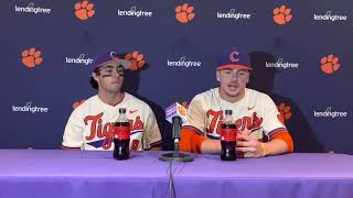 Clemson Baseball || Lee, Barlow, Wright - 4/5/22