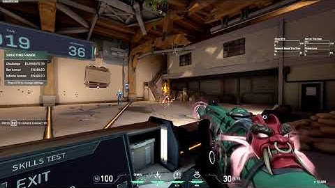 50 Bots - 59 seconds // Full Armor & Strafing // VALORANT