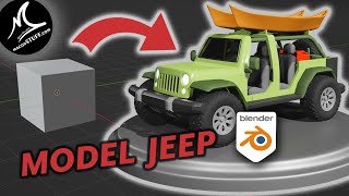 Model a Jeep Wrangler in Blender