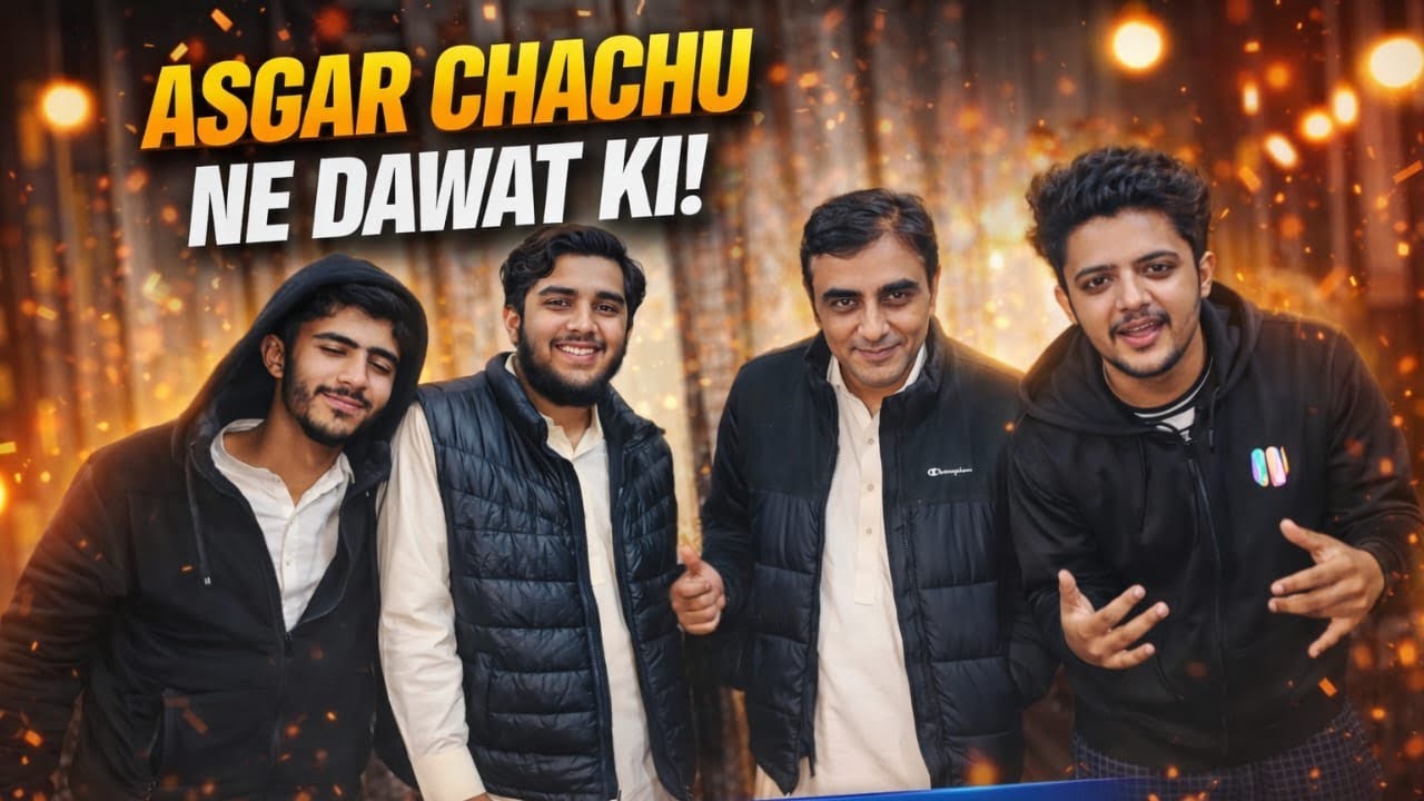 Asghar Chahcu Ny Dawat Ki 😍 | Hamza Ke Helmet Roast Kiya 😂 | Umar Bhai Vlogs