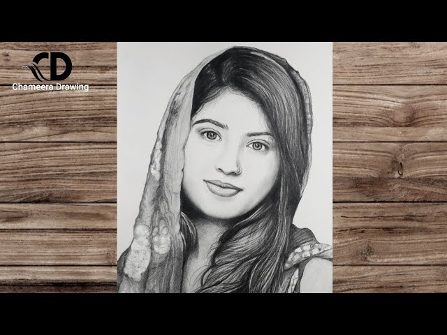 Drawing Arishfa Khan ( Tik Tok Star ) - YouTube