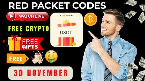 Free USDT 🤑 Red Packet Code in Binance Today 🎁 Binance Red Packet Code Today 🔥