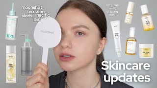 Skincare updates E04: Mixsoon, moonshot, ilso, Nacific, Sioris | K-beauty