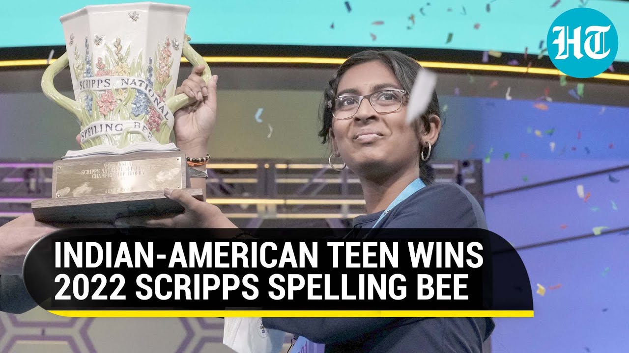 Harini Logan: Texas teen wins Spelling Bee after first tiebreaker