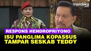 Jenderal Intel Hendropriyono Buka Suara Isu Panglima Kopassus Tampar Seskab Teddy Hoaks!