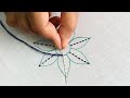 Hand Embroidery New Style Amazing Flower with Simple Following Stitch, সহজে ফুল সেলাই করবেন যেভাবে