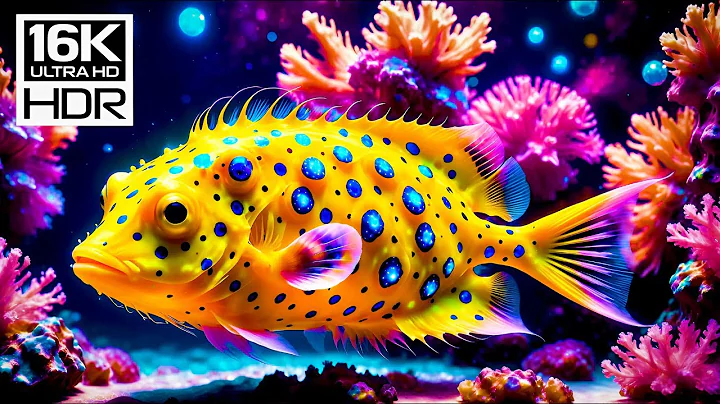 🐚 16K HDR | Ocean Harmony – Dive Into Coral Reefs & Tropical Fish for Ultimate Relaxation