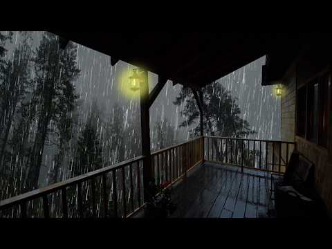 Lluvia Relajante Para Dormir - Sonido de Lluvia y Truenos, Rain Sound for Sleeping, 256