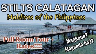 BATANGAS 2023 | Part1 | Full Room Tour + Overnight Rate! | Stilts Calatagan Resort | CathyHerrmann