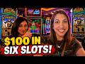 What happens when you play $100 into 6 Different Slots? 😮 Let's Find Out! 🤞👍 🎰