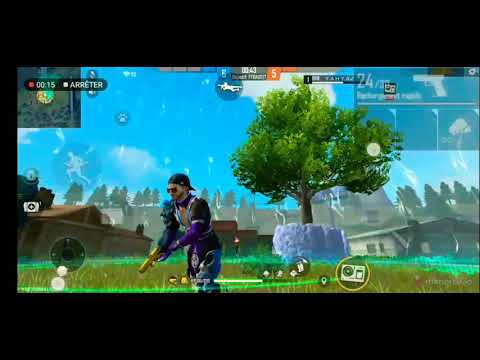 فري فاير : جلد من كوكب آخر. 1vs1