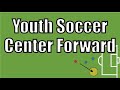 Youth soccer center forward strategies