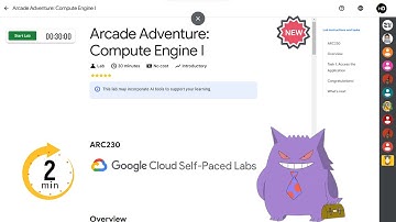 Arcade Adventure: Compute Engine I | #2024 | #ARC230
