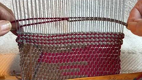 SIX: Clasped Weft on a Rigid Heddle Loom