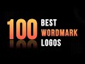 100 Best Wordmark Logo Design | Creative Logotype Design | Lettermark Logo | Adobe Creative Cloud