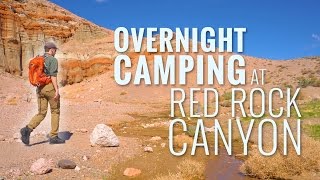 Red Rock Canyon in 4K | Overnight Camping and Hiking near Los Angeles