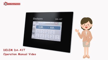 DELEM DA41T I DA42T system 2 Axis NC Hydraulic Press Brake Controller Operation Manual (Passwords)