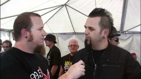 Barry from Three Days Grace - 99.5 The X Interview @ Carolina Rebellion