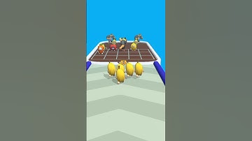 EPIC BANANA RUN : MERGE MASTER - GAME ANDROID MOBILE | GAMEPLAY ANIMATION #SHORTS ( PART 2 ) 🔥