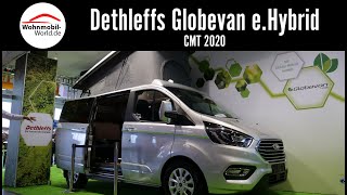 Dethleffs Globevan e.Hybrid - erstes Plugin-Hybrid Wohnmobil auf der CMT 2020